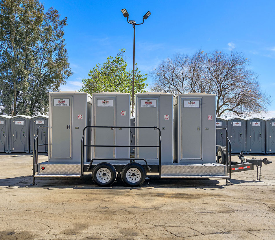 Executive Portable Toilet Features