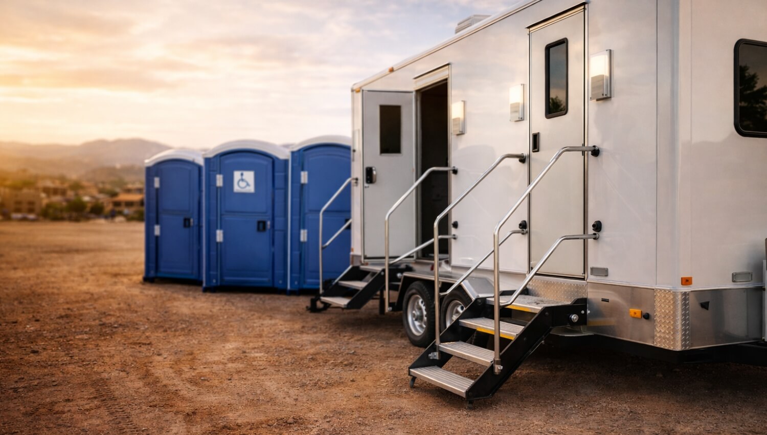 Porta Potty Rental Santa Fe NM – Event & Construction Facilities